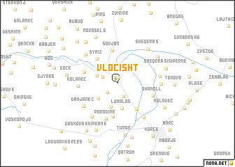 map of Vloçisht