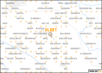 map of Vloet