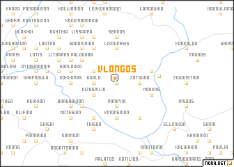 map of Vlóngos