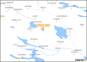 map of Vnuchki