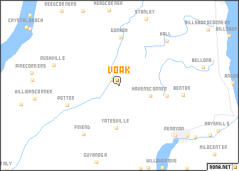map of Voak