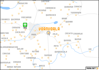 map of Voanvoala