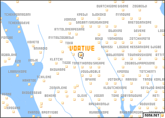 map of Vo Ativé