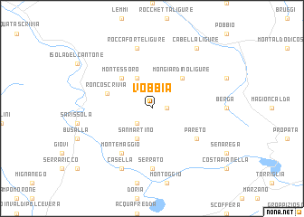 map of Vobbia