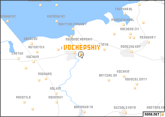 map of Vochepshiy