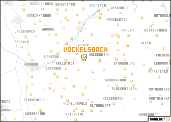 map of Vöckelsbach