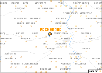 map of Vockenrod