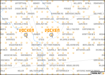 map of Vocken