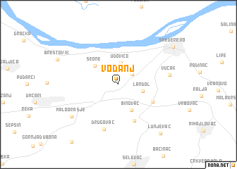 map of Vodanj