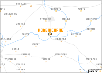 map of Vodenichane