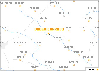 map of Vodenicharovo