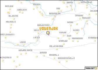 map of (( Vodenjak ))