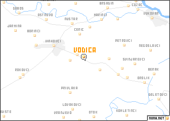 map of Vodica