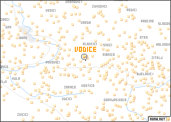 map of Vodice