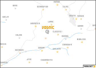 map of Vodnic