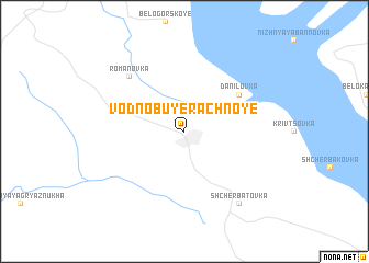 map of Vodno-Buyerachnoye