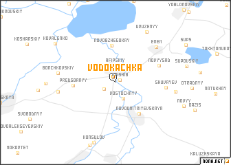 map of Vodokachka