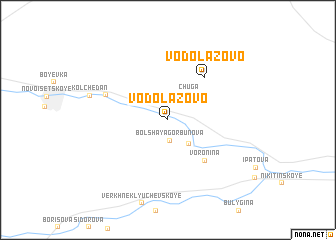 map of Vodolazovo