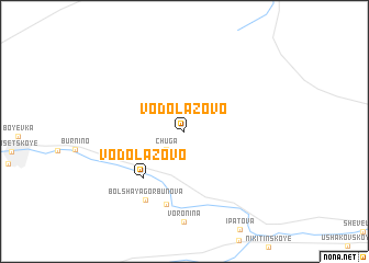 map of Vodolazovo