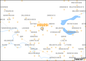 map of Vodosi