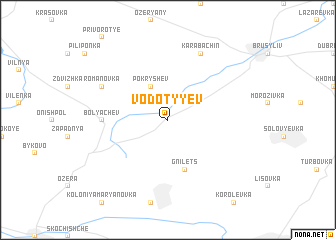 map of Vodotyyev
