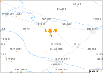 map of Vodva