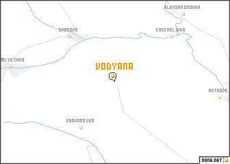 map of Vodyana