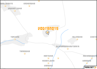 map of Vodyanoye