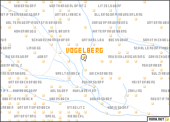 map of Vogelberg