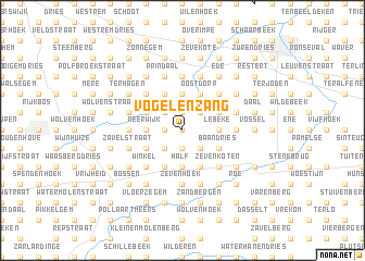 map of Vogelenzang