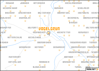 map of Vogelgrun