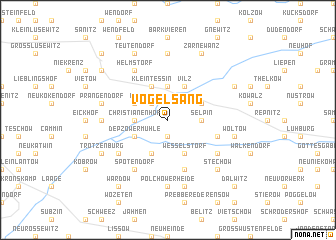 map of Vogelsang