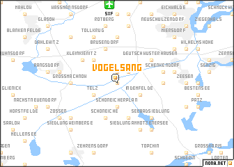 map of Vogelsang