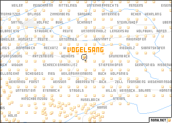 map of Vogelsang