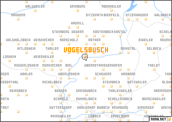 map of Vogelsbüsch