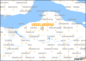 map of Vogelwaarde