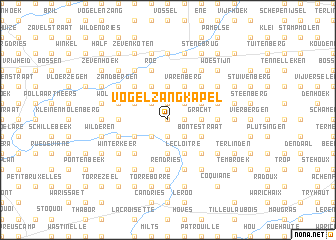 map of Vogelzangkapel