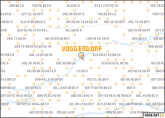 map of Voggendorf