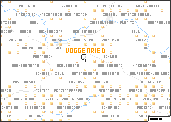 map of Voggenried