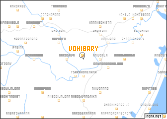 map of Vohibary