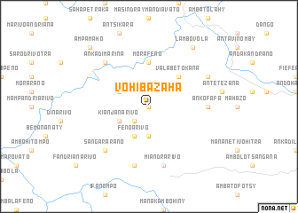 map of Vohibazaha