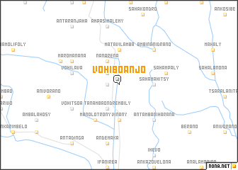 map of Vohiboanjo