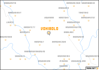 map of Vohibolo