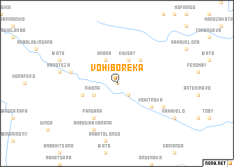 map of Vohiboreka