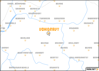 map of Vohidravy