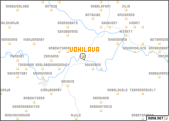 map of Vohilava