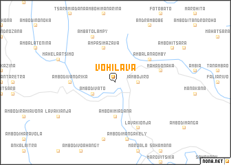 map of Vohilava