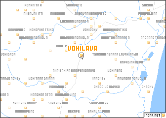 map of Vohilava