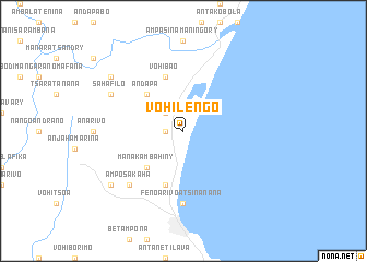 map of Vohilengo