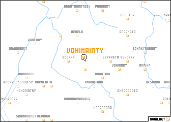 map of Vohimainty